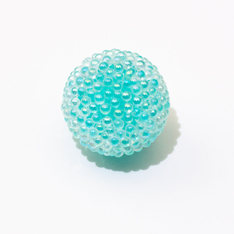 Wholesale 10PCS DIY Sugar Beads Loose Beads Transparent Jelly Through Hole Beads
